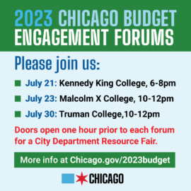 2023 Chicago Budget Town Hall